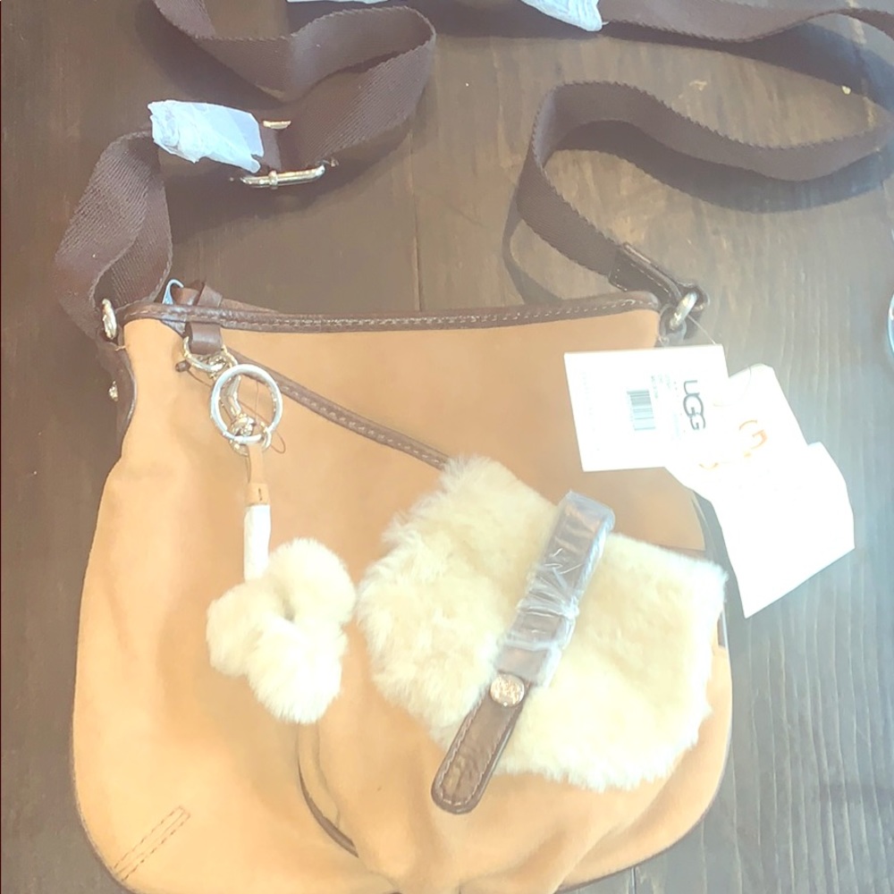 Ugg crossbody leather purse brand new with tags